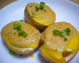 A picture of step 2 of Flavoured Eggs with Mentaiko and Mayonnaise.