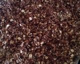 A picture of step 6 of Vickys Chocolate Granola GF DF EF SF NF.