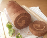 A picture of step 13 of Fluffy Chocolate Roll Cake - With Tips.