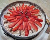 Csokis-epres desszert kekszalappalđđ« recept fĂĄzis 5 fotĂłja