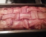 A picture of step 4 of Bacon-Wrapped Cheesy Meatloaf.