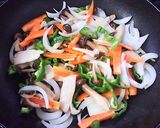 A picture of step 13 of Hamburger Steaks With Ankake Mushroom Sauce.