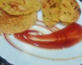 A picture of step 6 of Eggless Omellete.