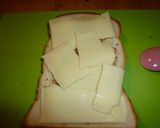 A picture of step 4 of For a Lunch for One Sesame Cheese Toast.