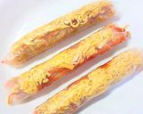 A picture of step 9 of Memil Jeonbyeong (Buckwheat Crepe) Style Fresh Spring Rolls.