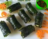 Foto langkah ke 10 dari resep Mini Roll Kimbap with Simple Sauce.