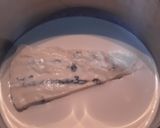A picture of step 3 of Sig's Kohlrabi/Potato Mash with Blue Cheese and Mushroom Sauce.
