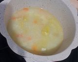 Foto langkah ke 4 dari resep Mpasi 6+ Bubur Telur Puyuh.