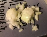 Une image de l'étape 8 de Crevettes sauvages aux poivrons, champignons et épices.