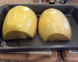 A picture of step 7 of Spaghetti Squash Pasta.
