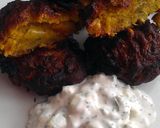 A picture of step 7 of Vickys Onion Bhajis, GF DF EF SF NF.