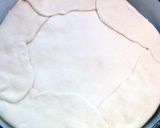 A picture of step 7 of Luchnick - Bread with Meat and Onions.