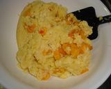 A picture of step 4 of Crispy Persimmon Scones - Made with Pancake Mix.
