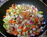 A picture of step 5 of Asian Flavored Ground Meat Bowl.