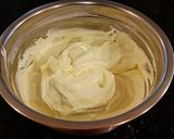 A picture of step 1 of Vanilla Marscapone Cream Filling / Frosting.
