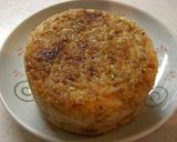 A picture of step 8 of Pan-Fried Rice Balls Made with Soy Sauce Seasoned Bonito Flakes!.