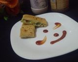 A picture of step 8 of Capsicum brown bread sandwich.