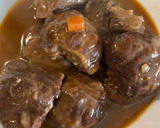 Foto del paso 4 de la receta: Carrilleras de cerdo al vino tinto con champiñón portobello