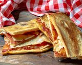 A picture of step 8 of Cagliari-Style Sheet Pan Pizza (Pizzetta al Taglio Cagliaritana).