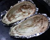 A picture of step 1 of Kanya's Chicken and Eggplants Curry.