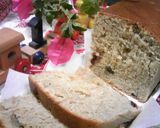 A picture of step 24 of Bejeweled Banana Bread with Natural Tea Leaven and Dried Fruits.