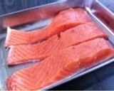 A picture of step 2 of Easy Baked Autumn Salmon and Mushrooms with Mayonnaise.