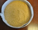 A picture of step 5 of Easy with Pancake Mix Tofu and Roasted Soy Flour Cake.