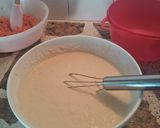 Foto del paso 3 de la receta: Bizcochuelo triple sabores vegano
