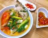 Hình bước làm 9 của món Riêu cá chép