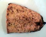 A picture of step 3 of Tinklee's Lemon, Garlic and Pepper Salmon.