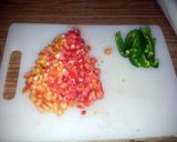 A picture of step 2 of "Ropa Vieja" (Shredded beef- panamanain style).