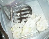 A picture of step 2 of Easy! Chewy! Taro Potato Mochi Dumplings.