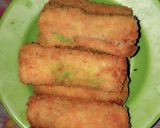 Foto langkah ke 7 dari resep Roti tawar goreng isi coklat dan pisang maknyus.