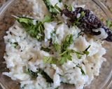 A picture of step 3 of Leftover rice dahi butti.