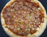 Foto langkah ke 13 dari resep Pizza Sosis Teflon.