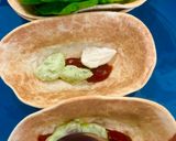 A picture of step 3 of Mexican Tacos Boat😋.