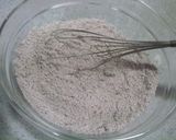 A picture of step 2 of Fluffy Egg-Free Cocoa Cake.
