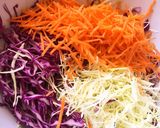 A picture of step 1 of Asian Slaw with Spicy Thai Vinaigrette.