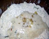 A picture of step 3 of Sig's Very Strong Cheese and Onion Bread.