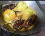 A picture of step 6 of Begun Bahaar (spicy Eggplant or Aubergine).