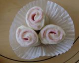 A picture of step 7 of Spiral ✿Ham Rolls✿.
