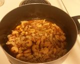 A picture of step 3 of Shrimp Scampi w/ Rotini Noodles.