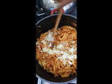 Cheesy tomato pasta