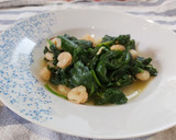 Foto del paso 5 de la receta: Espinacas con gambas