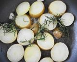 A picture of step 4 of Sautéed Potatoes with Rosemary.