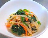 A picture of step 9 of Mixed Bean Sprout Namul Using a Namul Base.