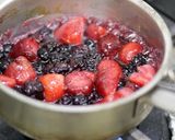A picture of step 6 of Summer Pudding.