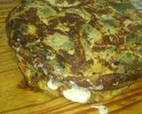 Foto del paso 22 de la receta: pastel de tortilla tres sabores rellena bañada con salsa crema de puerros