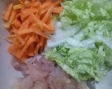 Foto langkah ke 1 dari resep Bakwan Sayur dan Ayam.