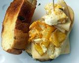 Turkey Ham And Pineapple Scrumble Egg Sandwich recipe step 3 photo
